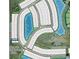 Community map illustrating the neighborhood layout and conservation areas with wetland and pond views at 33618 Castaway Loop, Wesley Chapel, FL 33543