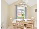 Cozy dining area with a window that offers a pleasant view of the outdoors at 3602 Pine Knot Dr # 0, Valrico, FL 33596
