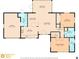 Detailed floor plan showcasing the layout, dimensions, and flow of the home's living spaces at 3901 17Th N Ave, St Petersburg, FL 33713