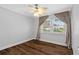 Bright bedroom with natural light and hardwood floors at 4111 W Granada St, Tampa, FL 33629