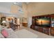 Inviting living room showcases an open layout with hardwood floors and lots of natural light at 5567 Sea Forest Dr # 323, New Port Richey, FL 34652