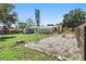 Spacious backyard with a gazebo and rock garden at 675 69Th S Ave, St Petersburg, FL 33712