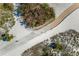 Overhead shot of walking path for exercising or relaxing on a sunny day at 11000 Gulf Blvd # 1004, Treasure Island, FL 33706