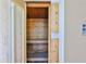 Community sauna with wood interior and temperature controls at 2201 Bay Club Cir, Tampa, FL 33607