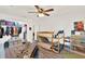 Inviting bedroom with a view to the closet at 2515 Pemberton Creek Dr, Seffner, FL 33584