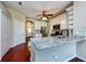 Bright and stylish kitchen featuring stainless steel appliances and granite countertops at 27652 Sky Lake Cir, Wesley Chapel, FL 33544
