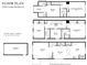 Detailed floor plan showcasing the layout of this 2,400 SF home with multiple bedrooms, bathrooms, and living spaces at 2804 Countryside Blvd # 4, Clearwater, FL 33761