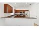 Modern kitchen boasting granite countertops and stainless steel appliances at 3111 W De Leon St # 9, Tampa, FL 33609