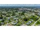 High angle view of the house in its location within a neighborhood close to commercial services at 3513 Syracuse St, Port Charlotte, FL 33952