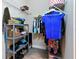 Walk-in closet features wire shelving at 4428 Gevalia Dr, Brooksville, FL 34604