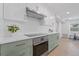 Sleek kitchen with modern appliances, ample counter space, and stylish cabinetry at 4915 Stolls Ave, Tampa, FL 33615