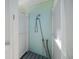 Outdoor shower offers convenience and privacy for rinsing off at 745 Bruce Ave, Clearwater Beach, FL 33767