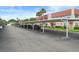 Assigned covered parking spaces are available at this condominium complex at 10033 64Th N Ave # 4, St Petersburg, FL 33708