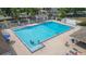 Spacious community pool, perfect for swimming laps or simply relaxing with friends and Gathering at 11913 Butler Woods Cir, Riverview, FL 33579