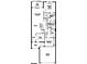 Detailed floorplan showcasing the layout of a single-Gathering home, including rooms and dimensions at 12586 Somatic Ct, Venice, FL 34293