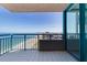 Balcony overlooking a beach with views of the ocean and city skyline at 1520 Gulf Blvd # 1502, Clearwater Beach, FL 33767