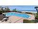 Beautiful pool with beach access for luxury living; perfect for relaxation and entertainment at 1520 Gulf Blvd # 1502, Clearwater Beach, FL 33767
