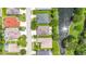 Aerial view of a well maintained neighborhood with lake view homes at 3409 61St E Ter, Ellenton, FL 34222