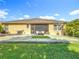 Enjoy outdoor living on this home's patio, perfect for relaxation and entertaining with room for grilling at 3409 61St E Ter, Ellenton, FL 34222