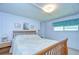 Inviting bedroom with side table and classic furnishings at 35014 Carl Ave, Zephyrhills, FL 33541