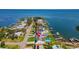 Coastal home with a private pool and dock access, offering the ultimate waterfront living experience and direct ocean access at 380 Colony Point S Rd, St Petersburg, FL 33705