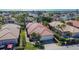 Aerial view of the home showing its location, landscaping, and the neighborhood's layout at 4415 Muirfiled Dr, Bradenton, FL 34210