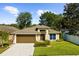 Charming single-Gathering home boasts a well-manicured lawn, a two-car garage, and inviting curb appeal at 4511 Preston Woods Dr, Valrico, FL 33596
