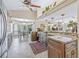 Open kitchen featuring granite countertops, stainless steel appliances, a breakfast nook, and a seamless flow at 5270 White Sand Ne Cir, St Petersburg, FL 33703