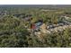 Aerial view of a home nestled in a lush green neighborhood at 8607 Tidal Breeze Dr, Riverview, FL 33569