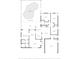 Detailed floor plan of the home's layout, showcasing the room arrangements and dimensions at 11250 Tradewinds Blvd, Largo, FL 33773
