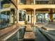 Tranquil backyard oasis with a pool, water features, and gorgeous waterfront views at 12125 Stonelake Ranch Blvd, Thonotosassa, FL 33592