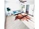 Inviting living room with a modern couch and decorative rug at 1300 21St S St, St Petersburg, FL 33712