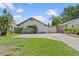 Charming single-story home featuring a well-manicured lawn and a private, attached single car garage at 1811 49Th N St, St Petersburg, FL 33710