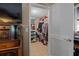 Walk-in closet with shelves and clothing racks at 1811 49Th N St, St Petersburg, FL 33710