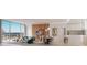 Bright living area features dining space, modern kitchen, and a balcony with panoramic city views at 235 1St S Ave # 3708, St Petersburg, FL 33701
