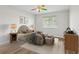 Comfortable bedroom featuring modern furnishings and warm decor at 25737 Frith St, Land O Lakes, FL 34639