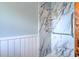 Shower featuring marble backsplash, shower head and safety rail at 2610 Crestview Rd, Wimauma, FL 33598