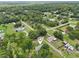 Aerial view of the home and its surroundings, marked with a location pin, showcasing nearby amenities at 26223 Chianina Dr, Wesley Chapel, FL 33544