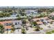 Wide aerial view showcasing homes, marina, surrounding neighborhood, and waterfront at 103 E Davis Blvd # B, Tampa, FL 33606