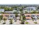 Aerial view capturing the homes, marina, surrounding neighborhood, and waterfront at 103 E Davis Blvd # B, Tampa, FL 33606