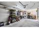 Spacious garage with washer/dryer hookups and ample storage and workspace at 103 E Davis Blvd # B, Tampa, FL 33606