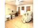 Bright, cozy bedroom with a desk and an ergonomic massage chair at 111 12Th Ave, Indian Rocks Beach, FL 33785