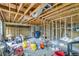 Spacious interior under construction featuring exposed framing, ducts, and an open ceiling at 111 W Keyes Ave, Tampa, FL 33602