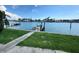 The property has a dock, seawall, and waterfront access at 11240 6Th E St, Treasure Island, FL 33706
