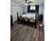 Serene bedroom with hardwood floors, ample closet space and a calming color scheme at 3315 58Th S Ave # 115, St Petersburg, FL 33712