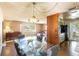 Dining and living area with seamless design flowing from room to room at 4018 E Bluff Ave, Tampa, FL 33617
