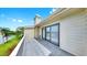 The condo's private balcony allows for seamless indoor-outdoor living at 459 Haven Point Dr, Treasure Island, FL 33706