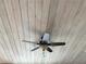 View of the paneled ceiling and ceiling fan at 459 Haven Point Dr, Treasure Island, FL 33706