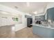 View of kitchen with updated appliances and finishes at 4816 N Fremont Ave, Tampa, FL 33603