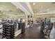 Community gym featuring free weights, weight machines, and ample workout space at 6519 Watson Rd, Riverview, FL 33578